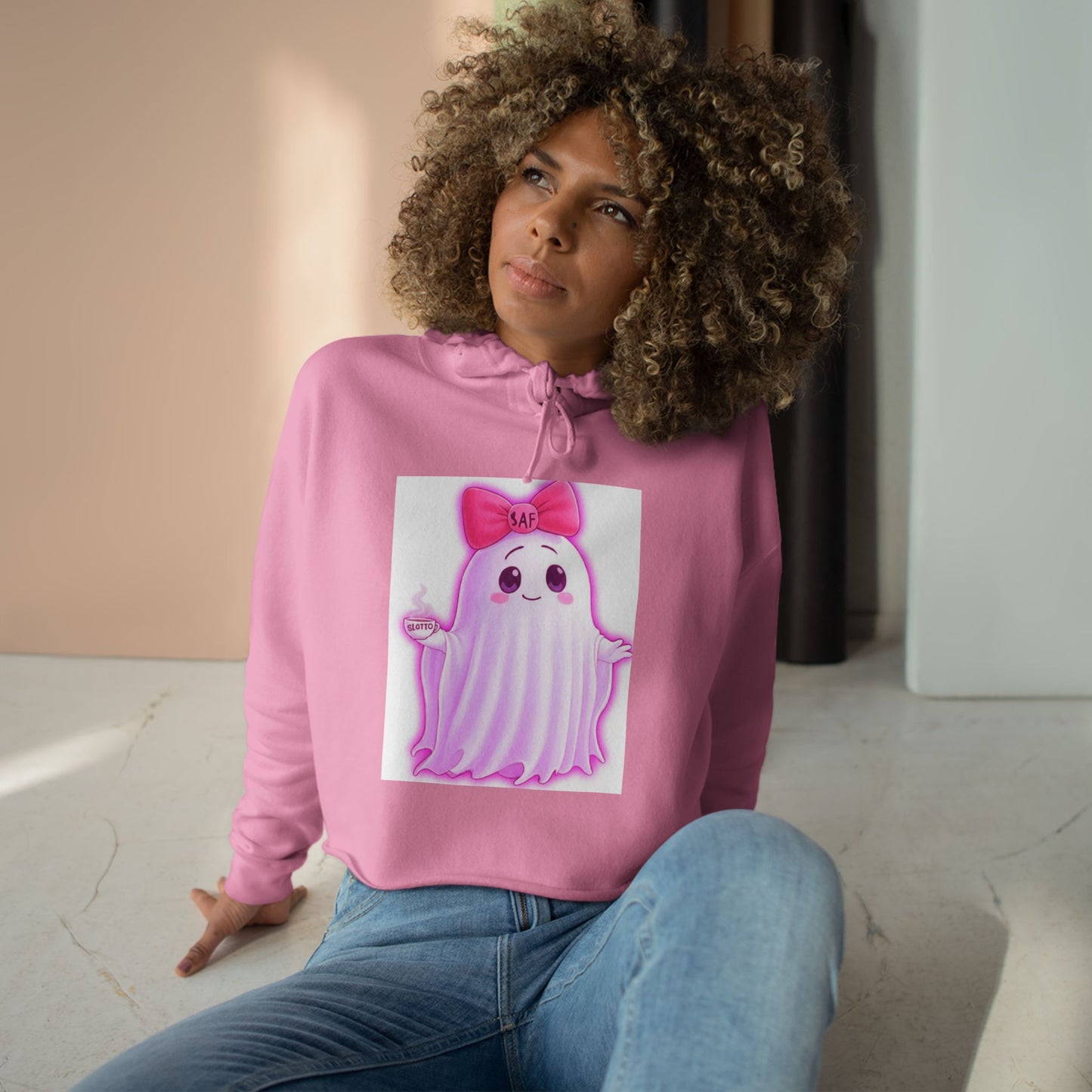 A $Lotto BOOlish $AF Crop Hoodie| Womans