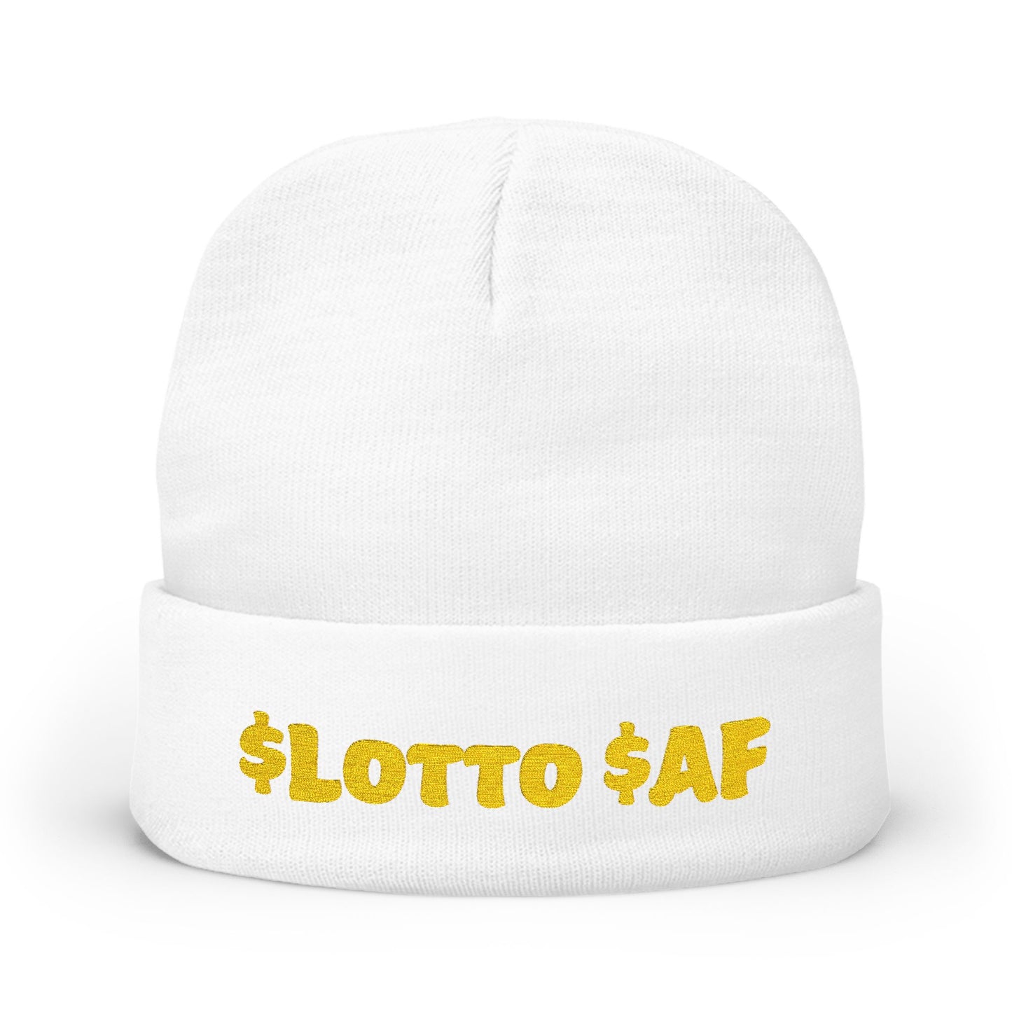 Lotto AF Knit Beanie-Embroidered