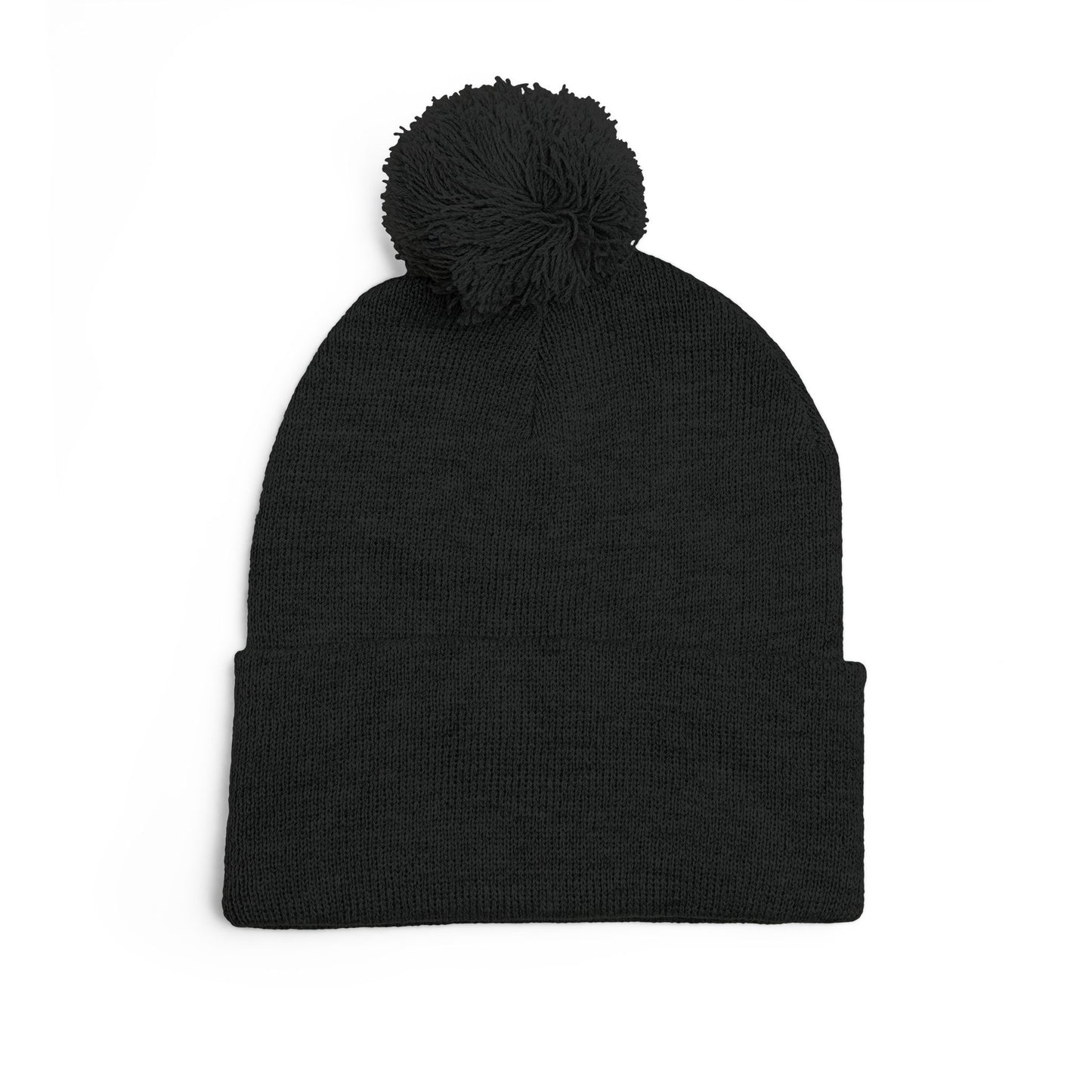 A $Lotto Cozy $AF Pom-Pom Knit Beanie-Embroidered
